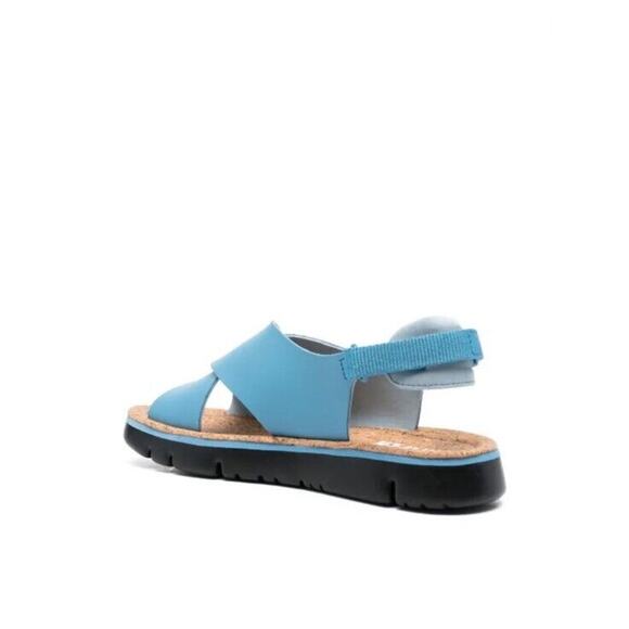CAMPER Oruga Blue Sandals Slingback Size 9 - Picture 4 of 8